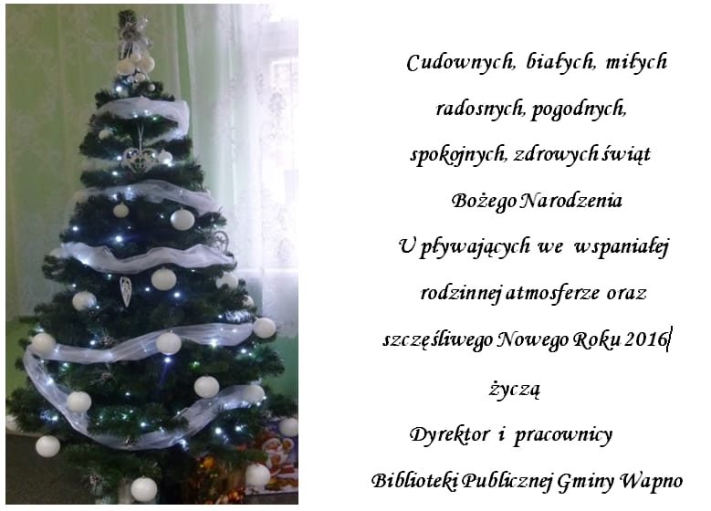 Życzenia z okazji Bożego Narodzenia
